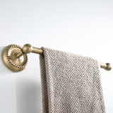 Wall Mount Brass Kitchen Towel Rack Brushed Antique Brushed 11 Inch Towel Bar Bathroom Hardware