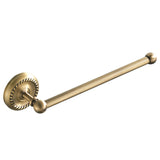 Wall Mount Brass Kitchen Towel Rack Brushed Antique Brushed 11 Inch Towel Bar Bathroom Hardware