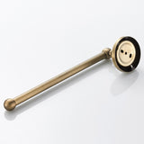 Wall Mount Brass Kitchen Towel Rack Brushed Antique Brushed 11 Inch Towel Bar Bathroom Hardware