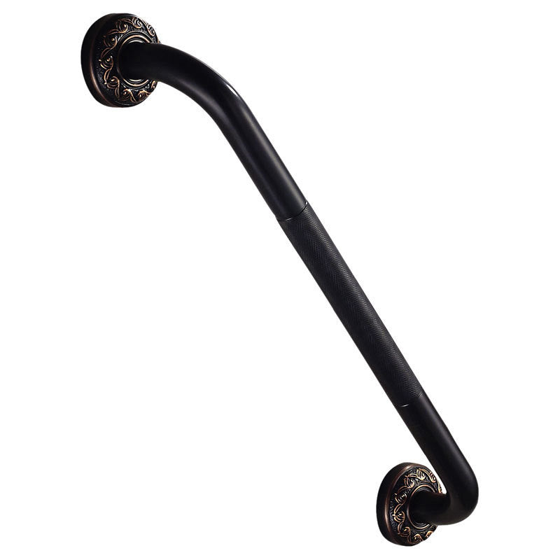 20 Inch Oil Rubbed Bronze Grab Bar Brass Safety Shower Handicap For Elderly Black Bathroom Commercial