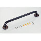20 Inch Oil Rubbed Bronze Grab Bar Brass Safety Shower Handicap For Elderly Black Bathroom Commercial