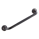 20 Inch Wall Mounted Carved Oil Rubbed Bronze Safety Grab Bar Bathroom Hardware Handicap For Elderly