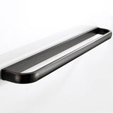 22 Inch Towel Racks Oil Rubbed Bronze Black Brass Single Bar Bathroom Hardware Wall Mounted Vintage