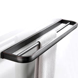22 Inch Wall Mount Towel Bar Bathroom Black Towel Rack Brass Oil Rubbed Bronze Double Bar Decorative
