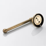 Brushed Antique Brass Toilet Paper Holder Bathroom Hardware Simple Modern Gold Small Towel Bar 7 Inch