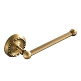Brushed Antique Brass Toilet Paper Holder Bathroom Hardware Simple Modern Gold Small Towel Bar 7 Inch