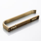 Antique Brass Brushed Towel Rack Gold Bathroom Hardware Wall Mounted Small Single Bar 12 Inch Hotel