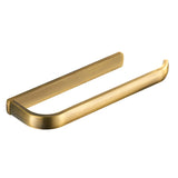 Antique Brass Brushed Towel Rack Gold Bathroom Hardware Wall Mounted Small Single Bar 12 Inch Hotel