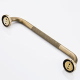 20 inch Antique Brass Pineapple Pattern Carved Safety Grab Bar Bathroom Vintage Shower Elderly Handicap