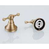 Antique Brass Coat Hooks Bathroom Double Robe Hook Luxury Gold Wall Mounted Bedroom Towel Hooks