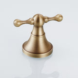 Antique Brass Coat Hooks Bathroom Double Robe Hook Luxury Gold Wall Mounted Bedroom Towel Hooks