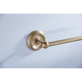 Antique Brass Golden Vintage Single/ Double Towel Racks For Bathroom Hardware Wall Mount Bar Shelf
