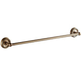 Antique Brass Golden Vintage Single/ Double Towel Racks For Bathroom Hardware Wall Mount Bar Shelf