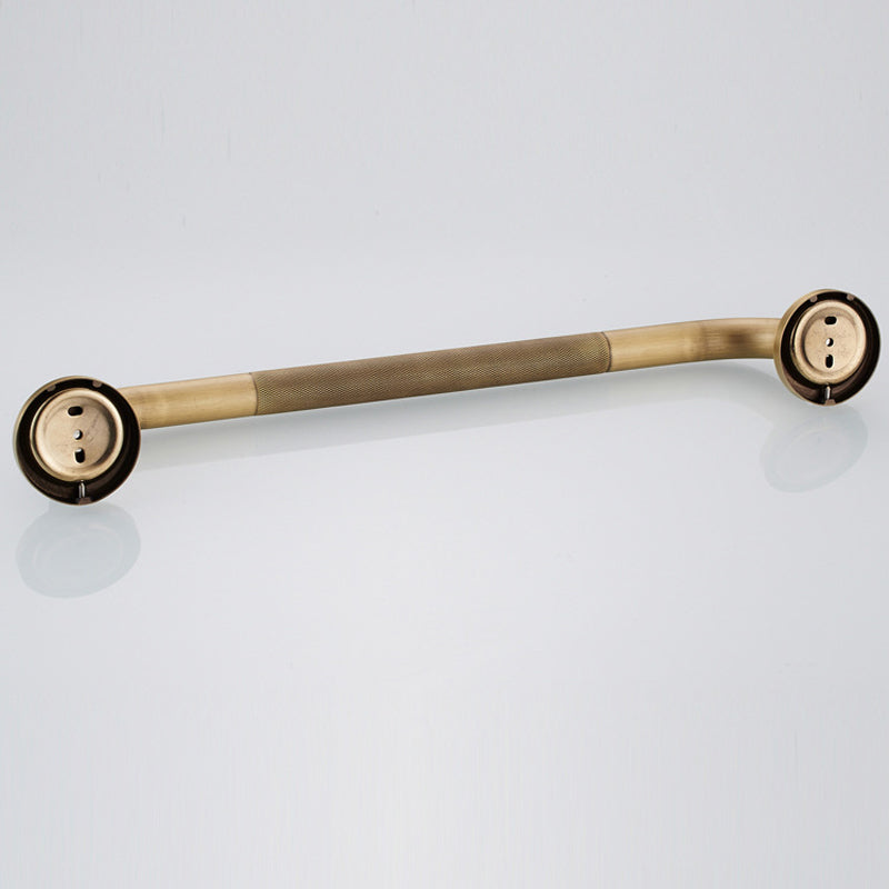 Antique Brass Grab Bar 20 Inch Safety Bathroom Hardware Vintage Shower Handicap For Elderly Domestic