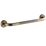 Antique Brass Grab Bar 20 Inch Safety Bathroom Hardware Vintage Shower Handicap For Elderly Domestic
