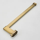 Bathroom Hardware Antique Brushed Brass Towel Single Bar Gold Wall Mount Kitchen Towel Rack 11 Inch