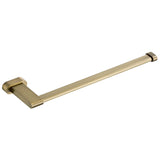 Bathroom Hardware Antique Brushed Brass Towel Single Bar Gold Wall Mount Kitchen Towel Rack 11 Inch