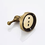 Bathroom Double Robe Hooks Antique Brass Carved Design Pineapple Pattern Coat Hook Luxury Gold