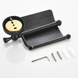 Bathroom Toilet Paper Holder Brass Carved Oil Rubbed Bronze Single Roll  Black Wall Mounted Home Use