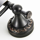 Bathroom Toilet Paper Holder Brass Carved Oil Rubbed Bronze Single Roll  Black Wall Mounted Home Use