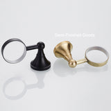 Bathroom Toothbrush Holder Oil Rubbed Bronze Single/ Double Ceramic Brass Shower Hotel Wall Mounted