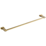 Antique Brushed Towel Rack Brass Gold Wall Mount Double Towel Bars Modern Luxury Bathroom Hardware