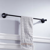Bathroom Towel Racks Black Wall Mount Toilet Single Bar Brass Oil Rubbed Bronze Hotel 22 Inch Bathroom Shelves