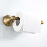 Bathrooms Brass Toilet Paper Holder Antique Brushed Gold Wall Mount Rustic Small Towel Bar Hardware