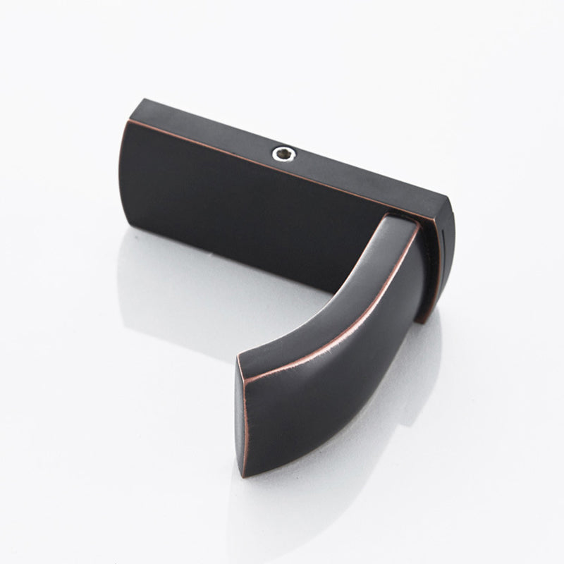 Black Bathroom Robe Hook Solid Brass Kitchen Oil Rubbed Bronze Wall Mounted Towel Hook Wholesale
