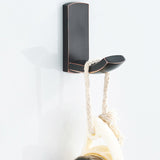 Black Bathroom Robe Hook Solid Brass Kitchen Oil Rubbed Bronze Wall Mounted Towel Hook Wholesale