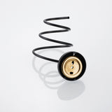 Black Brass Hair Dryer Holder Wall Mounted Oil Rubbed Bronze Bathroom Hardware Dressing Table Hotel