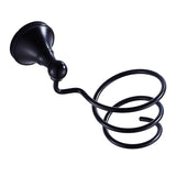 Black Wall Mount Hair Dryer Holder Brass Bathroom Shelves Oil Rubbed Bronze Hotel Convenience Modern