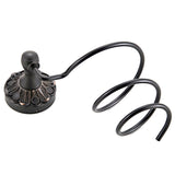 Brass Hair Dryer Holder Wall Mount Oil Rubbed Bronze Dressing Table Bathroom Shelf Pineapple Pattern