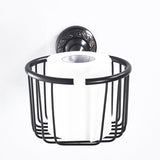 Brass Toilet Paper Basket Bathroom Oil Rubbed Bronze Wall Mount Commercial Paper Holder Carved Black