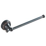 Brass Toilet Paper Holder Unique Wall Mount Towel Rack Hotel Bathroom Oil Rubbed Bronze Carved Modern