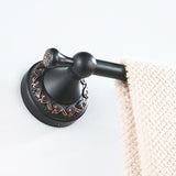 Brass Toilet Paper Holder Unique Wall Mount Towel Rack Hotel Bathroom Oil Rubbed Bronze Carved Modern