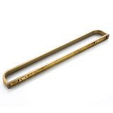 Brushed Gold Single/ Double Bar Towel Rack Antique Brass 22 Inch Bathroom Hardware Wall Mount Vintage