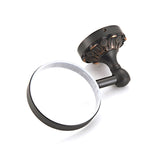 Carved Brass Wall Mount Toilet Brush Holder Oil Rubbed Bronze Unique Bathroom Hardware White Ceramic