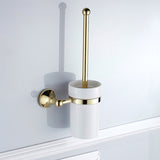 Oil Rubbed Bronze Toilet Brush Holder Brass Wall Mounted