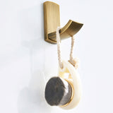 Vintage Bathroom Robe Hooks Antique Brushed Solid Brass Kitchen Gold Luxury Towel Hook Wholesale