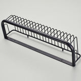 Vintage Bathroom Shelves Rectangular Shaped Shower Caddy Basket ORB 18 Inch Draining Wall Mounted