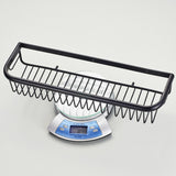 Vintage Bathroom Shelves Rectangular Shaped Shower Caddy Basket ORB 18 Inch Draining Wall Mounted