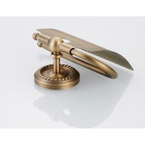 Wall Mount Antique Brass Toilet Paper Holders Bathroom Hardware Gold Carved Toilet Single Roll Holder