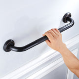 Wall Mounted Carved Oil Rubbed Bronze Black Safety Grab Bar Bathroom Handicap For Elderly 20 Inch