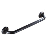 Wall Mounted Carved Oil Rubbed Bronze Black Safety Grab Bar Bathroom Handicap For Elderly 20 Inch