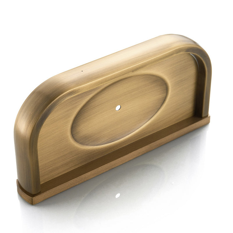 Wall Mount Soap Dish Holder Antique Brass Brushed Gold Designer Gold Draining Bathroom Hardware Small